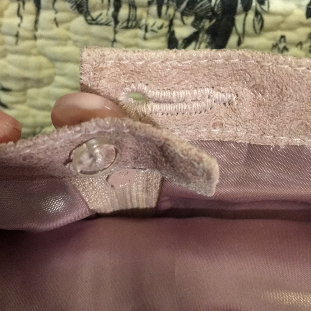 Gorgeous pastel pink 100% leather miniskirt - Picture 6 of 11